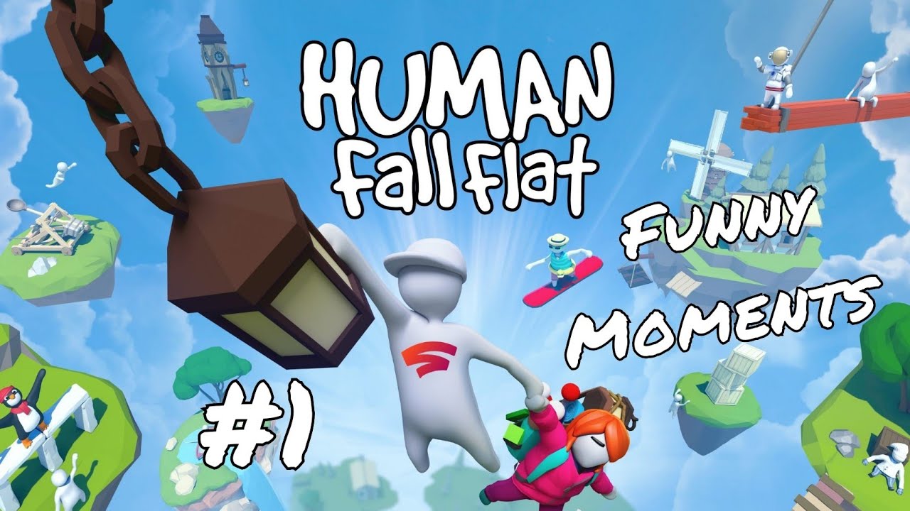 Funny Moments #10 - Human Fall Flat [1/2] w/Guga, Tomek, Wojtek