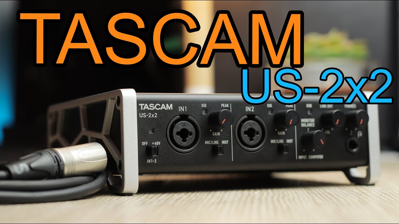 TASCAM us2x2 - Interfejs USB