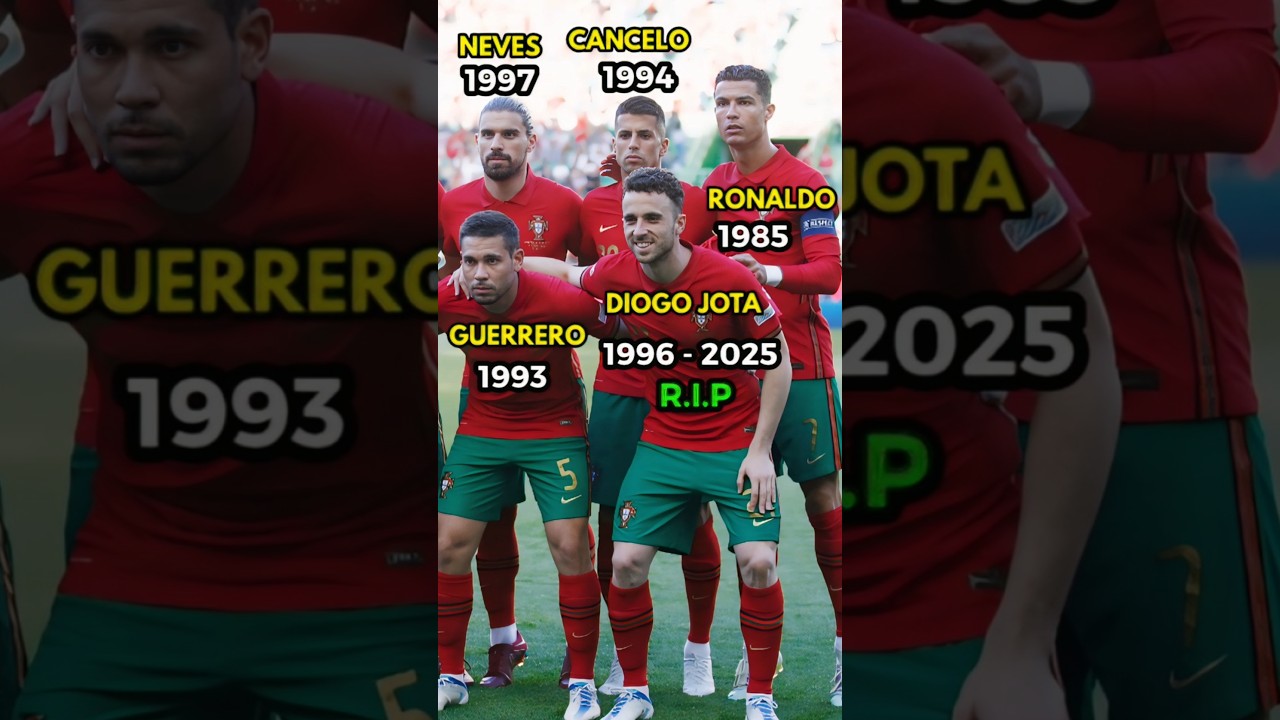 Portugal Squad 2024 Euro qualification | R.I.P Diogo Jota  #diogojota #accident #footballshorts