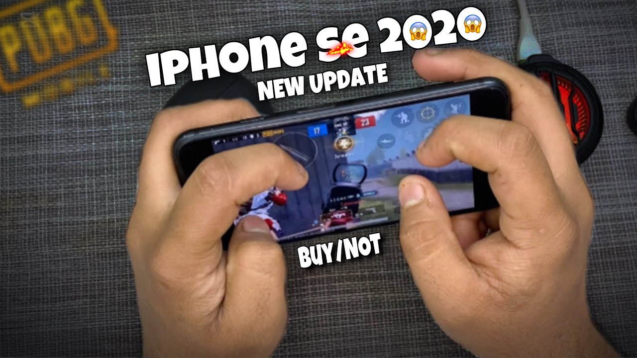 IPhone SE 2020 PUBG TEST | NEW UPDATE | HANDCAM | GAMING PERFOMANCE | 2025 Test.