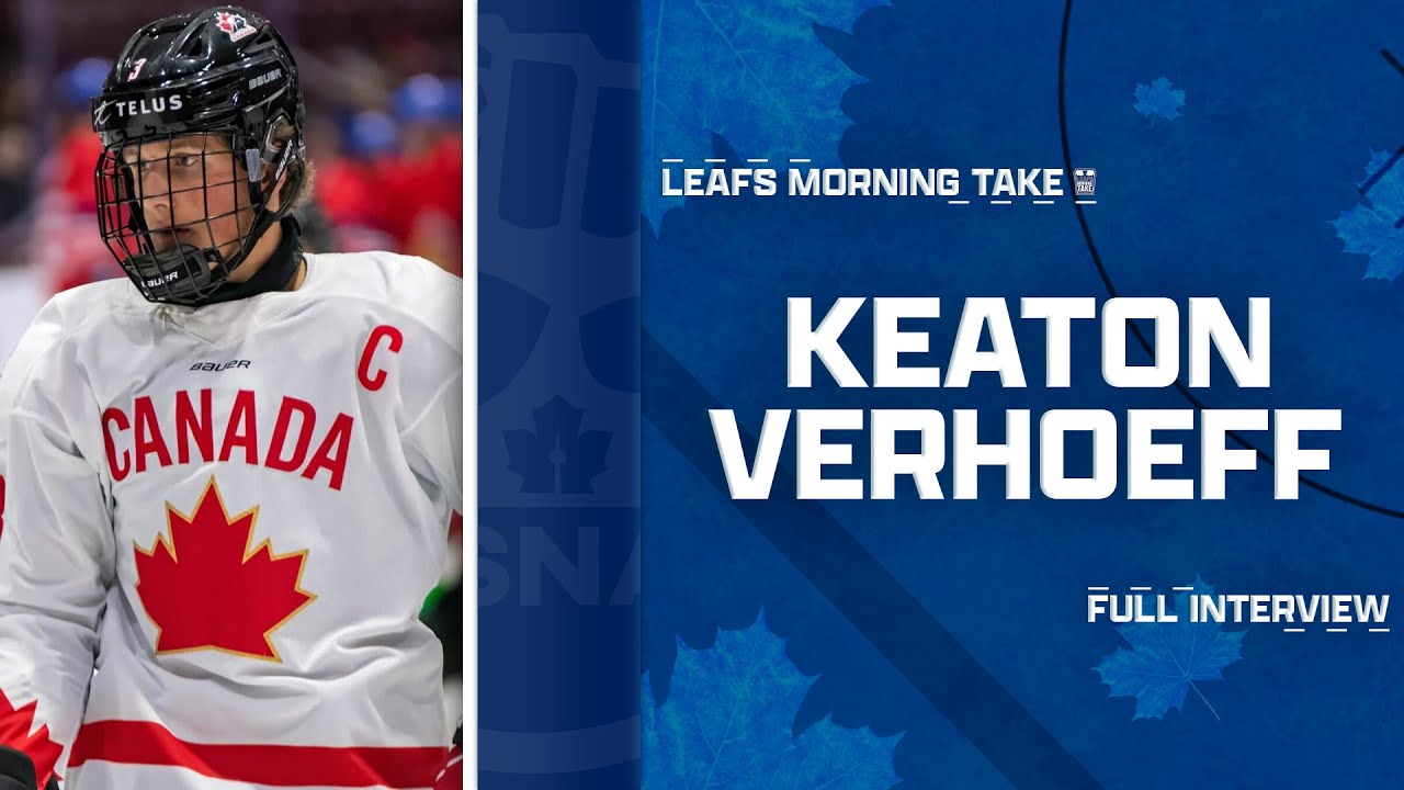 Projected Top Pick Keaton Verhoeff Talks UND & Draft Year — As the Leafs’ Season Spirals