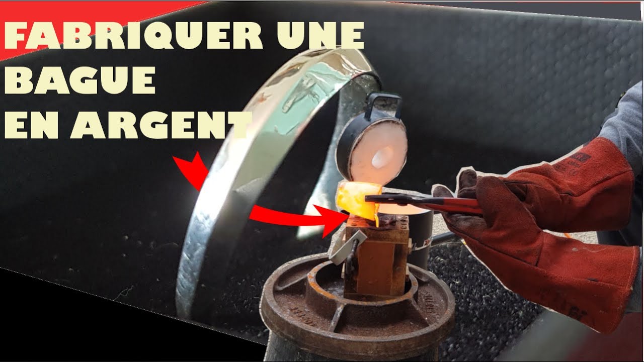 COMMENT FABRIQUER UNE BAGUE EN ARGENT - MADEN PAUL
