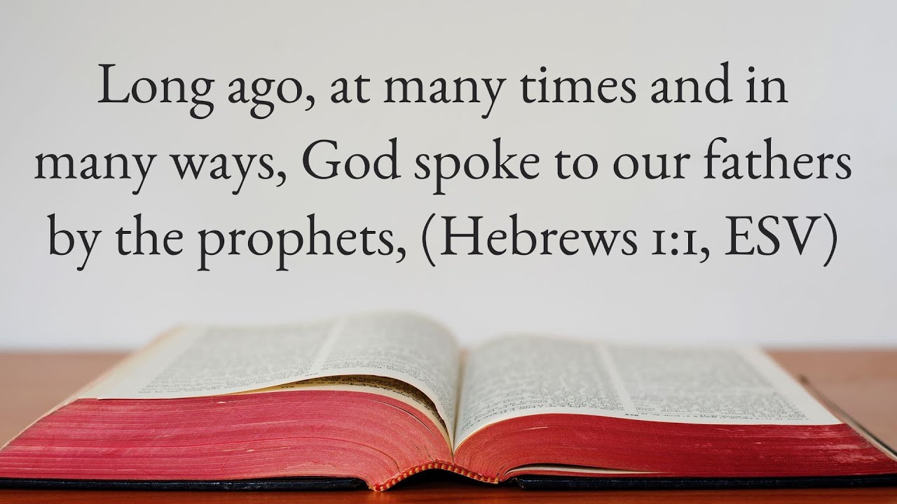 Jesus is supreme. Hebrews 1:1-3