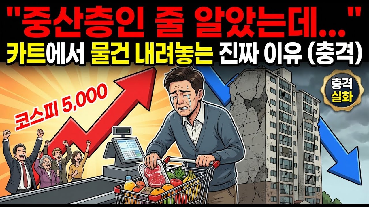 “잘 살고 있는 줄 알았는데… 중산층의 착각”