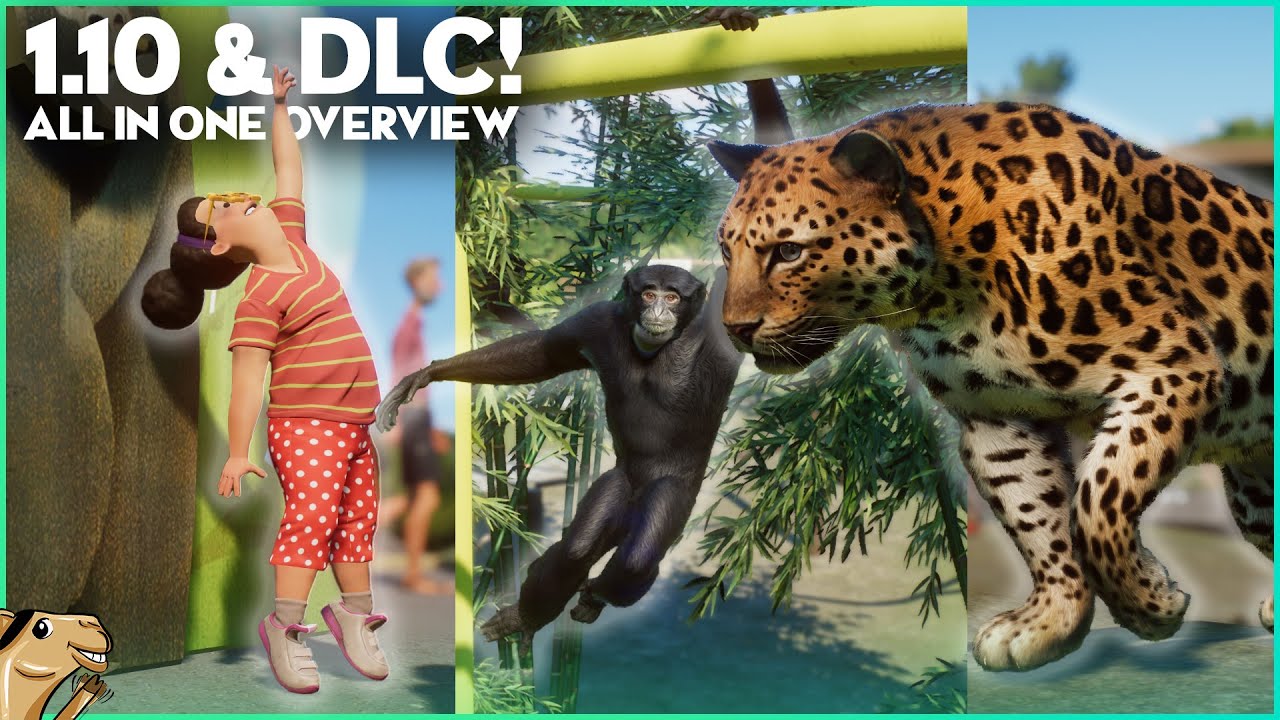 🌟ALL-IN-ONE Overview: Conservation DLC & 1.10 Update! Siamang, Leopard & Co