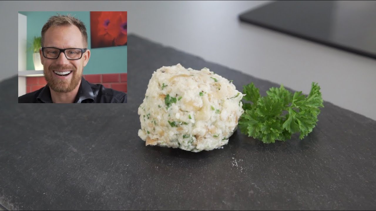Part 1: How to make Bavarian Dumplings - Semmelknödel - German Recipes by klaskitchen.com