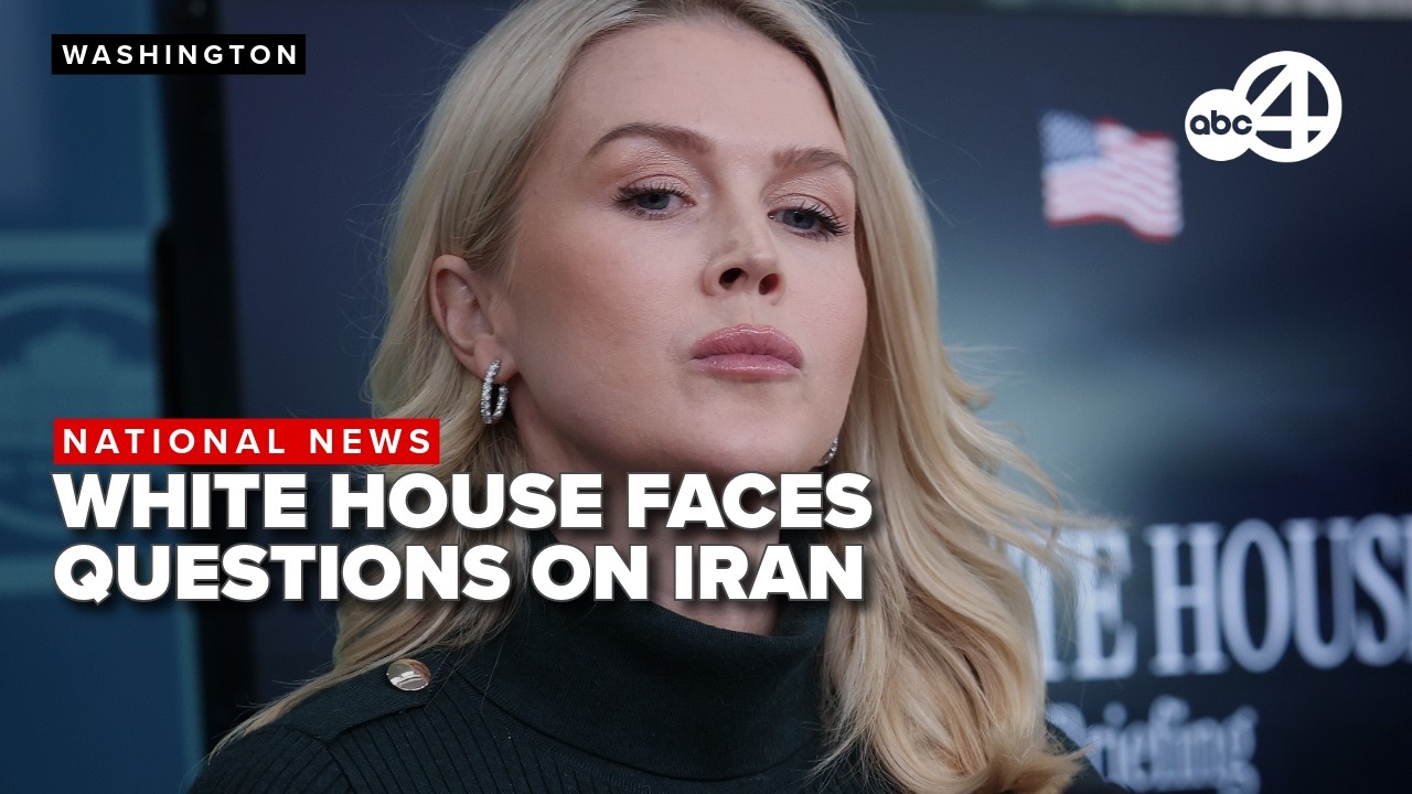 LIVE: White House holds briefing amid questions about Iran conflict