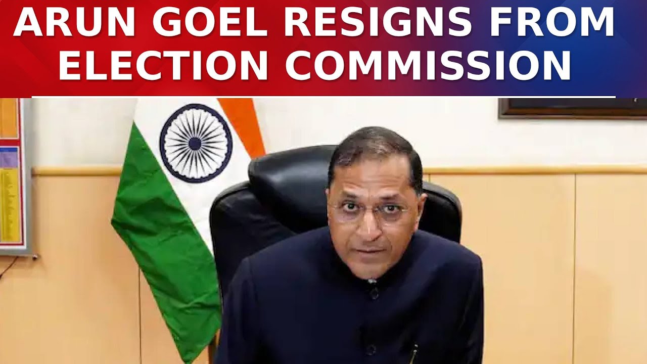 Election Commissioner Arun Goel Resigns, Expresses Dissent Over Election Commission Meetings