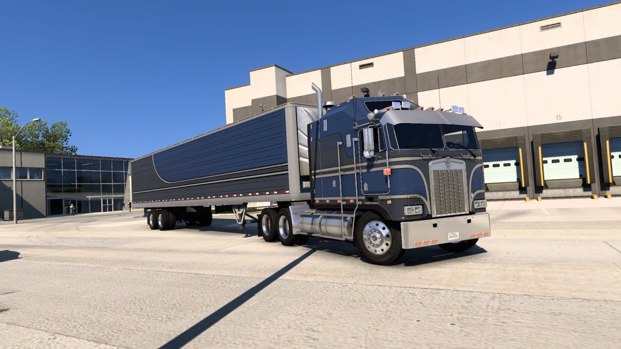 K100 with a 3406B 700HP | American Truck Simulator (Driving like a madman)