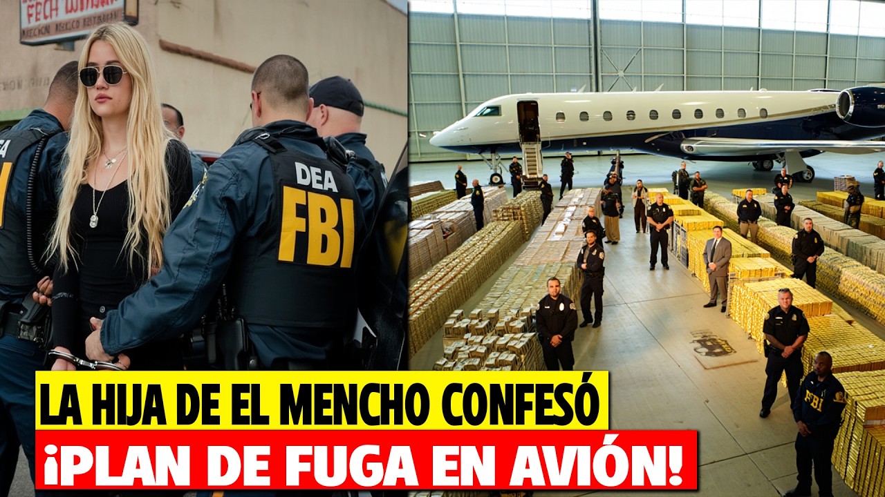 La Hija de El Mencho Iba a Huir Con El Dinero del Cártel En Avión.