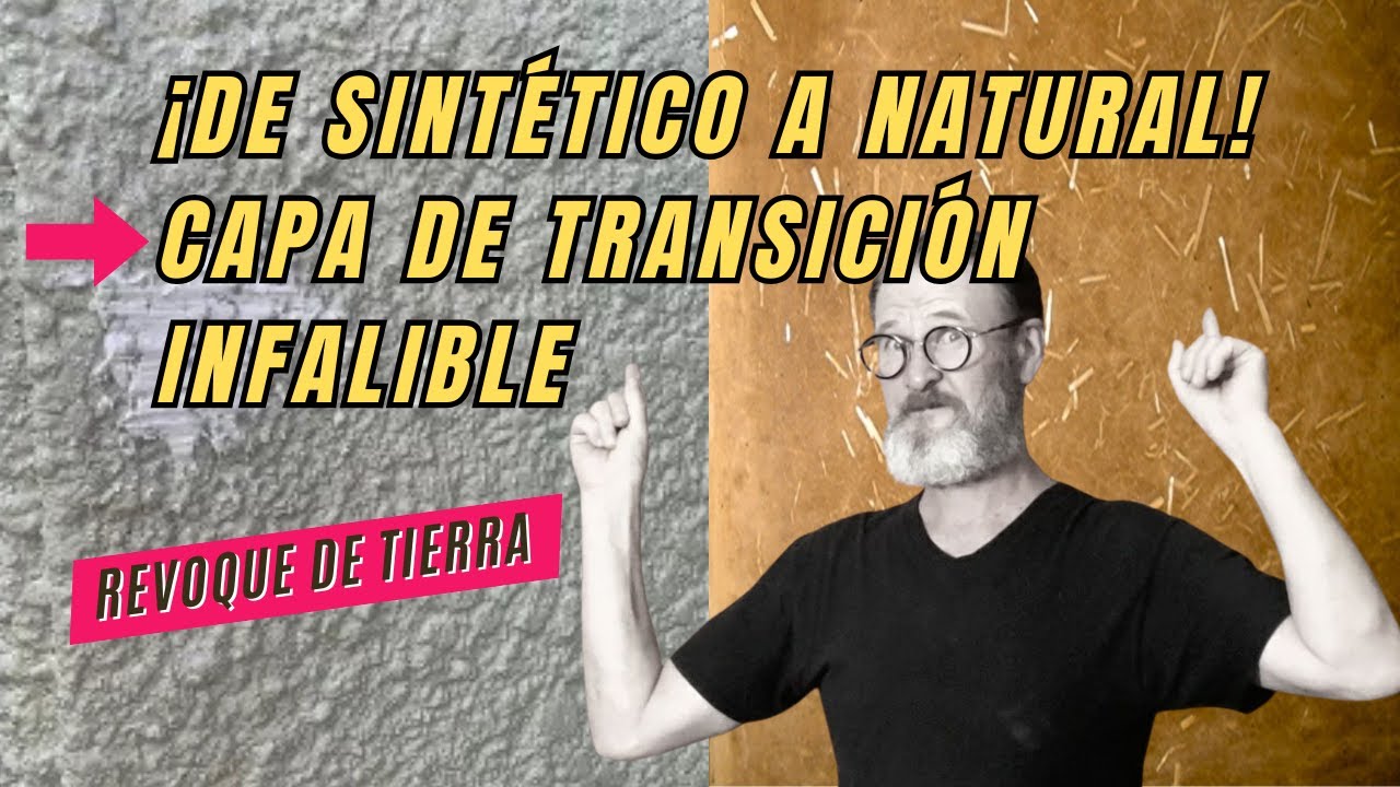 Como PEGAR un revoque de TIERRA sobre un soporte SINTETICO.
