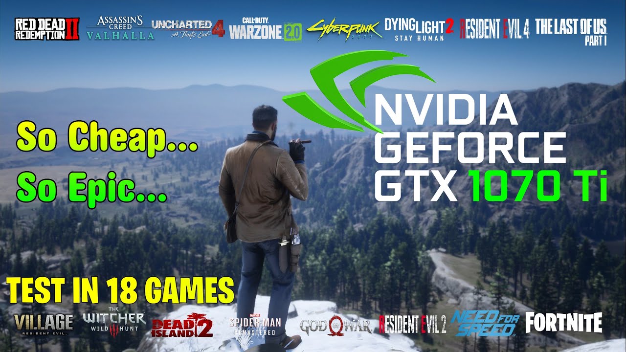 Nvidia GeForce GTX 1070 Ti - TEST IN 18 GAMES