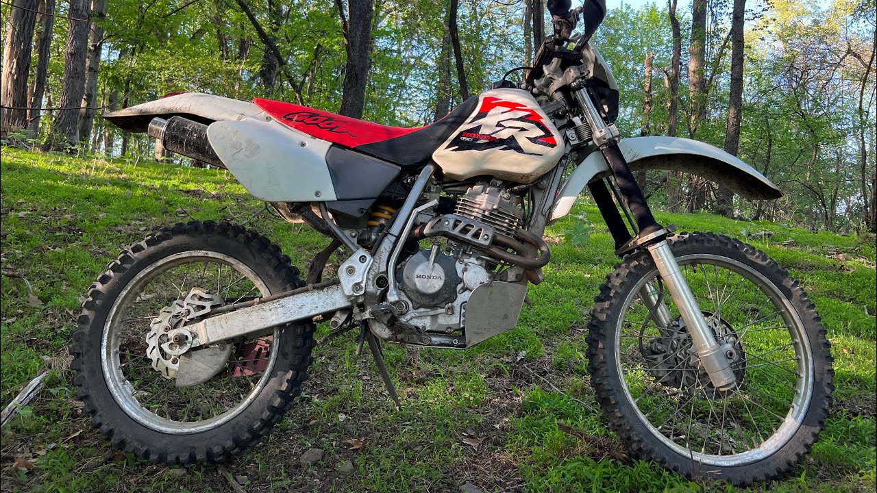 How does a 26 year old XR400 handle a 10mile hard-ish enduro/singletrack loop?
