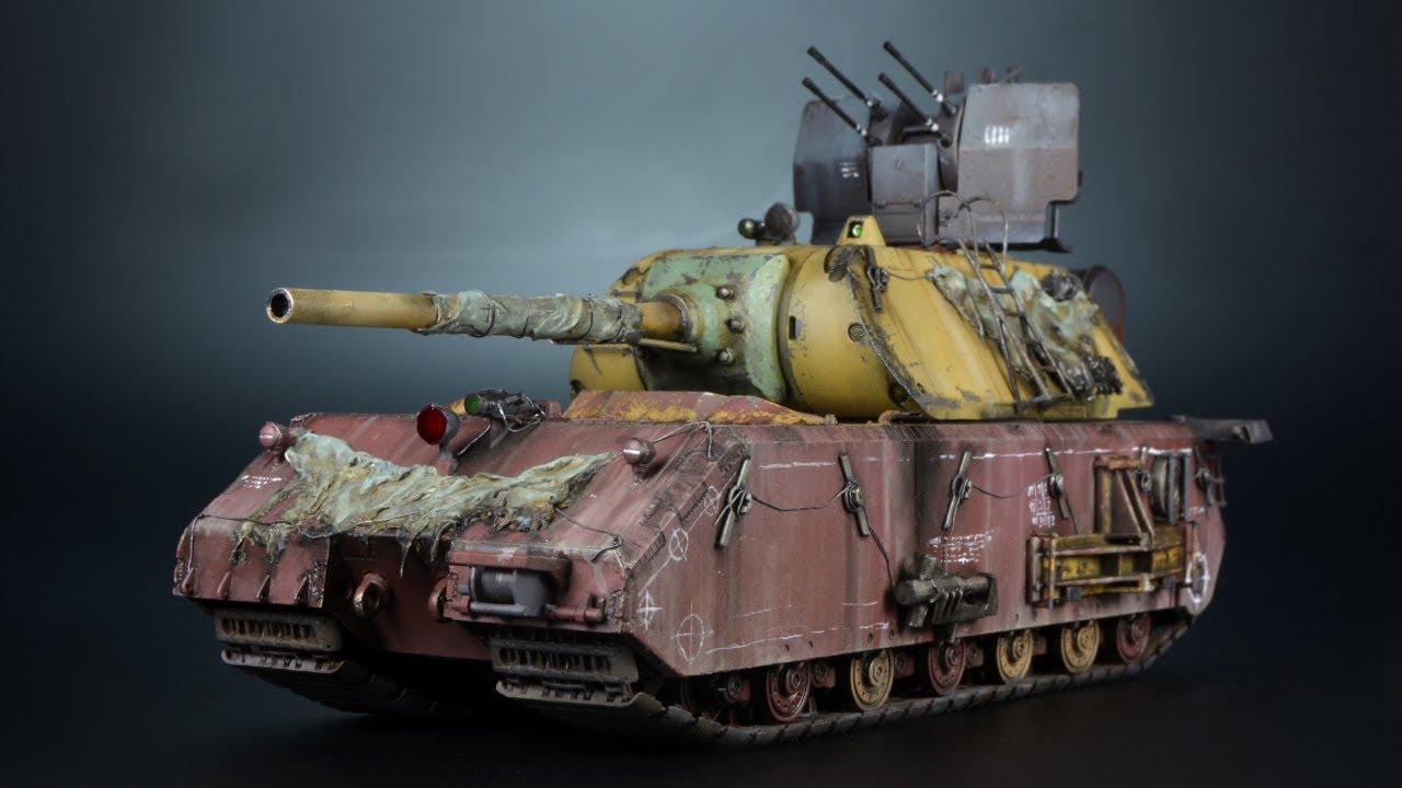 Panzerkampfwagen VIII MAUS V.3 - 1/72 - Vespid Models - Tank Model