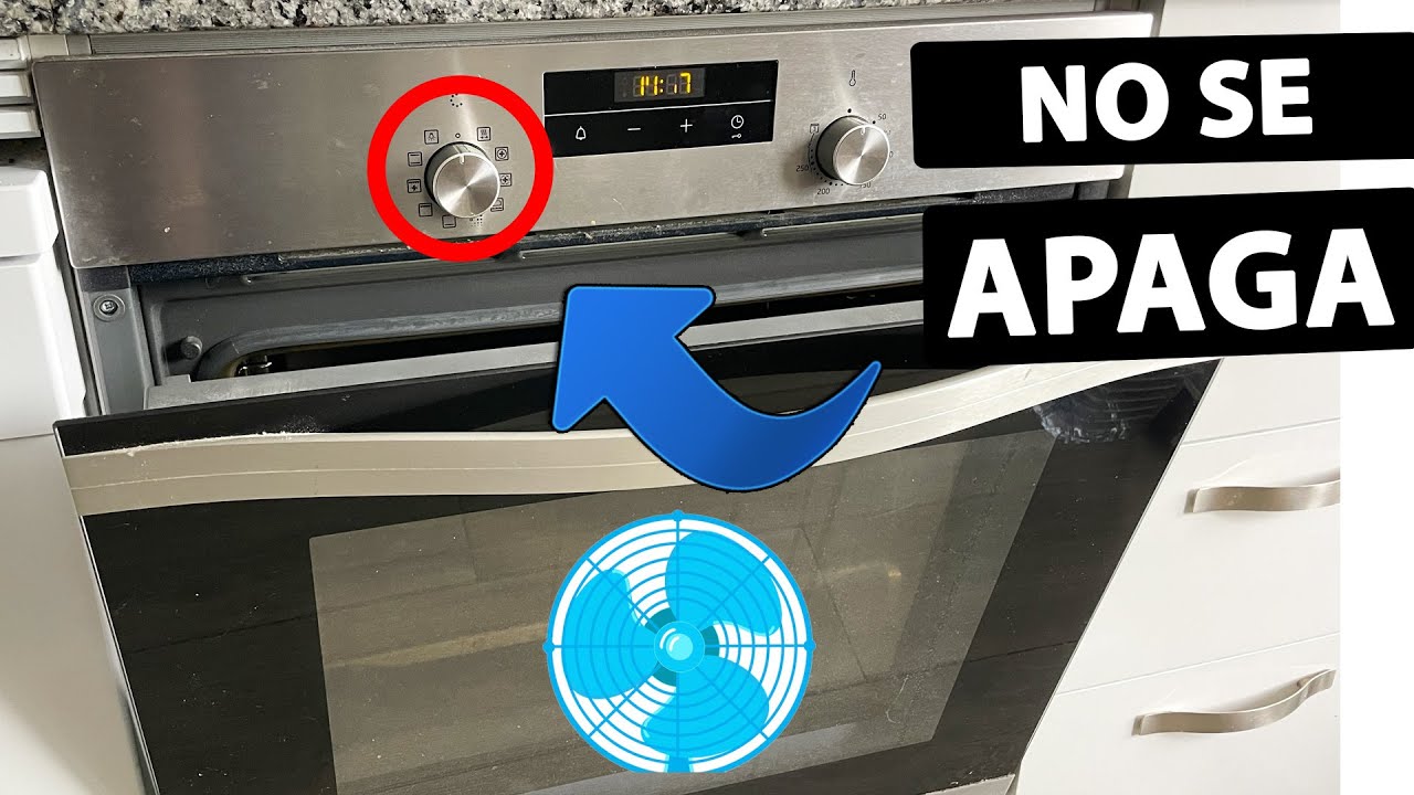 Descubre porque el VENTILADOR NO se Apaga en Horno Bosch Balay Siemens