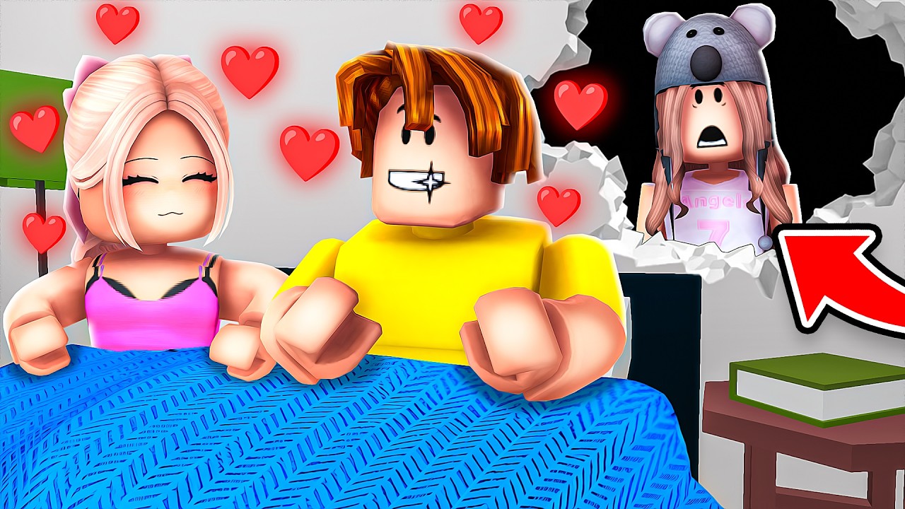 Ночую в стене моего брата... (Roblox)