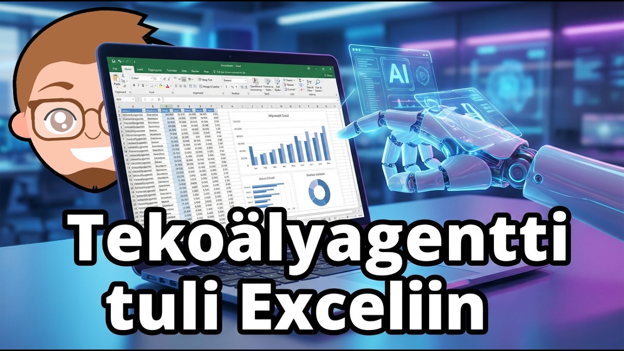 Tekoälyagentti tekee työt Excelissä puolestasi (Excelin agenttimoodi)