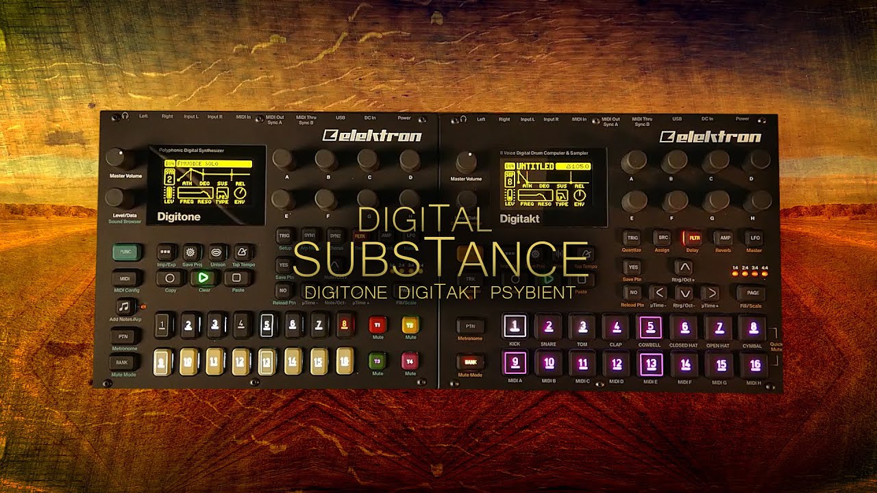 digital substance ... elektron digitone & digitakt .. psybient, downbeat