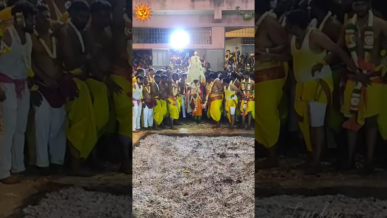 FIRE WALKING 2023 | Kalasipalya Karaga 2023 #kalasipalya #firewalking #karaga2023 #draupadi #amman