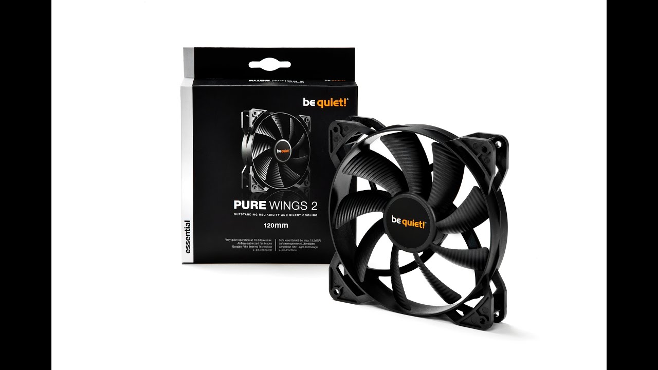 be quiet! Pure Wings 2 Fan // UNBOXING // #Tech