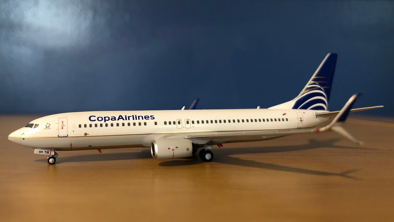 NG Models Copa Airlines 737-800 1/400 Scale Review