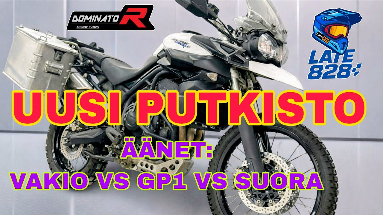 Uusi putkisto Tigeriin! DominatoR GP1 🔥