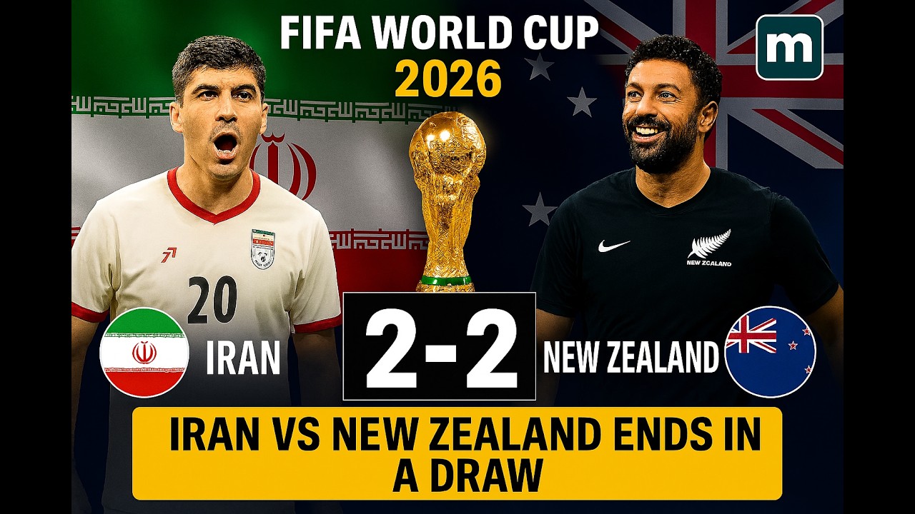 IRAN VS NEW ZEALAND FIFA WORLD CUP 2026 HIGHLIGHTS | N18G