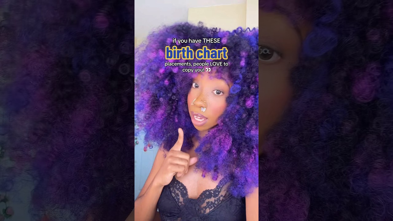 birth chart placements that indicate people LOVE to copy you?! 👀✨ #shorts #astrology