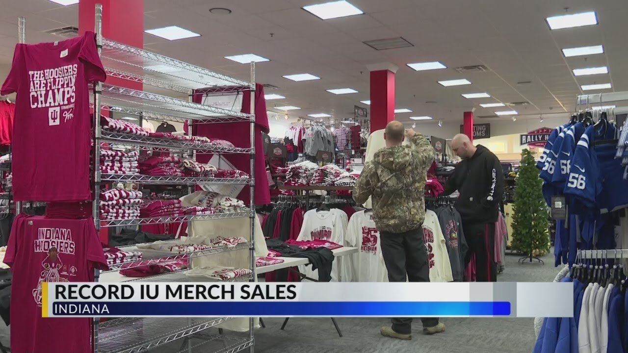 Record breaking year for IU merchandise sales at Rally House