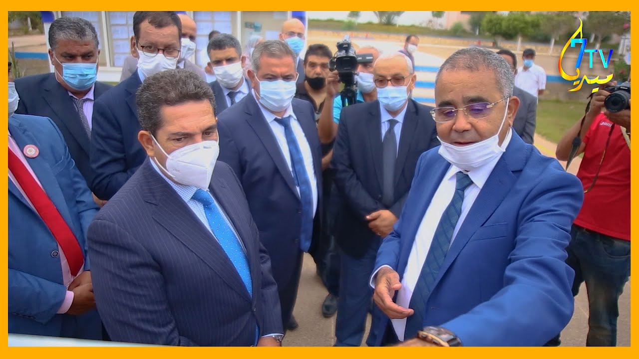 زيارة تفقدية لوزير التربية الوطنية سعيد أمزازي للثانوية التقنية الإدريسي بأكادير