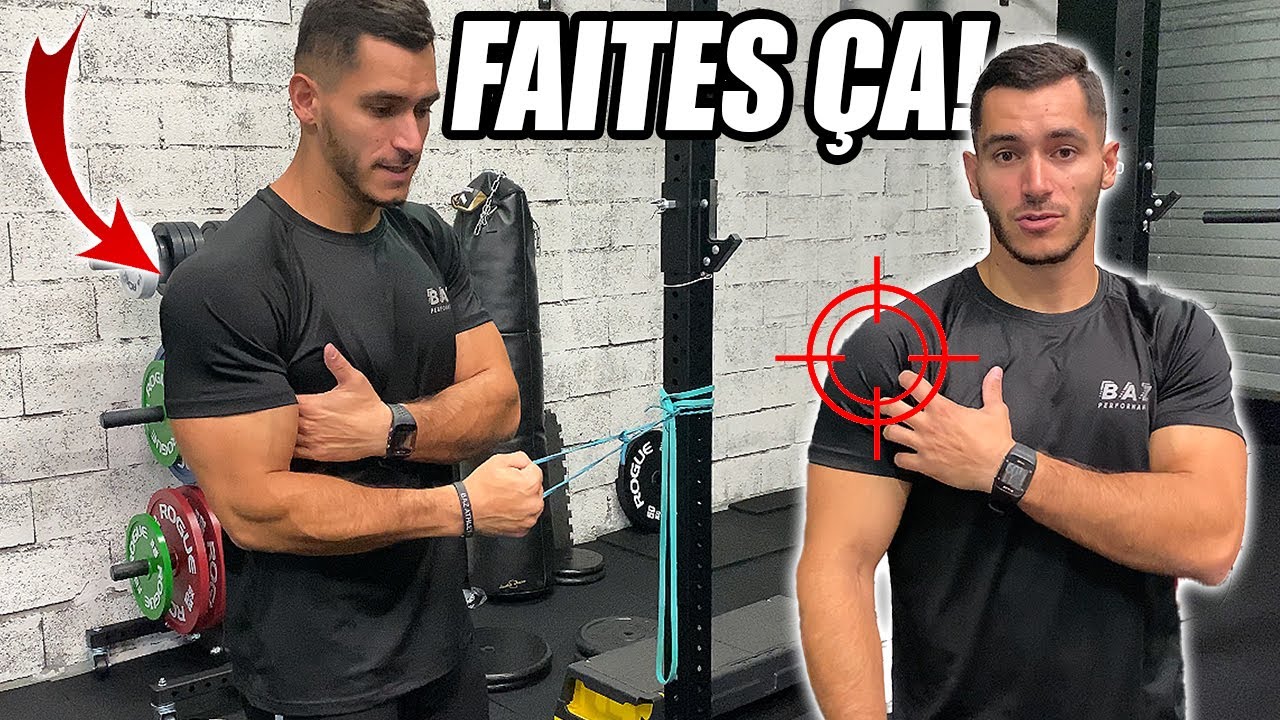 SAUVEZ VOS EPAULES AVEC CES EXERCICES ! (conseils kiné)