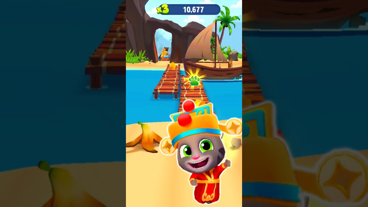 Fortune Tom Challange! 😲 #shorts #talanditom #talkingtomgoldrun