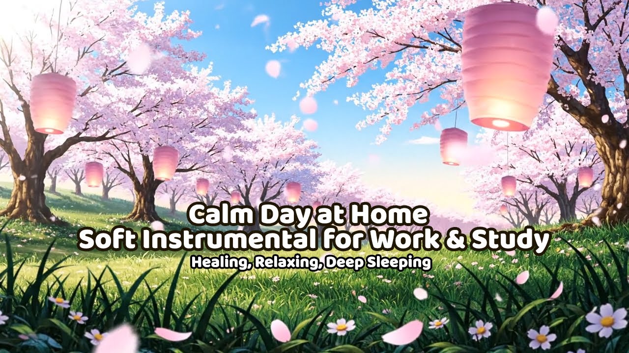 Calm Day at Home • Soft Instrumental for Work & Study 90mins