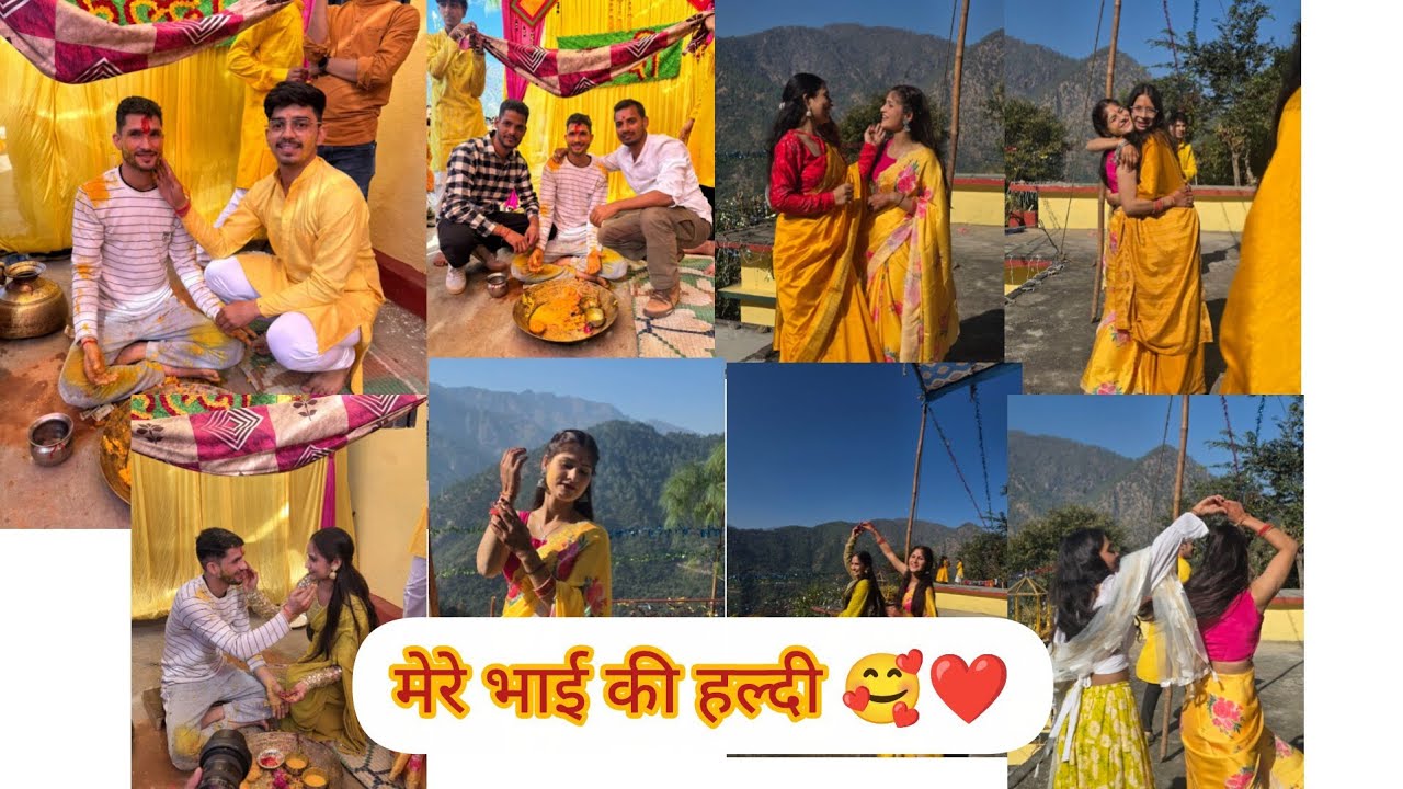Gyus haldi ka vlog aa gya jaldi se dekh lo 🥰❤️