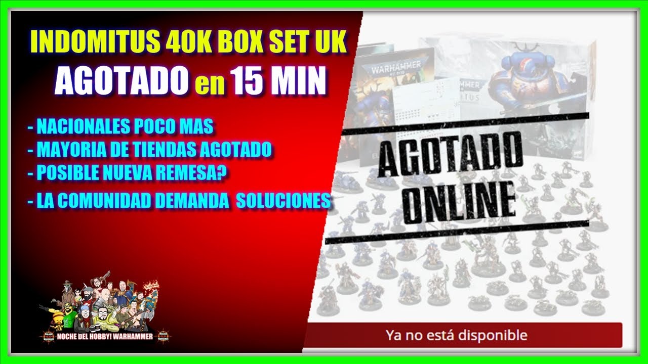 INDOMITUS 40k BOX SET UK AGOTADO en 15 Minutos! Bueno o Malo?