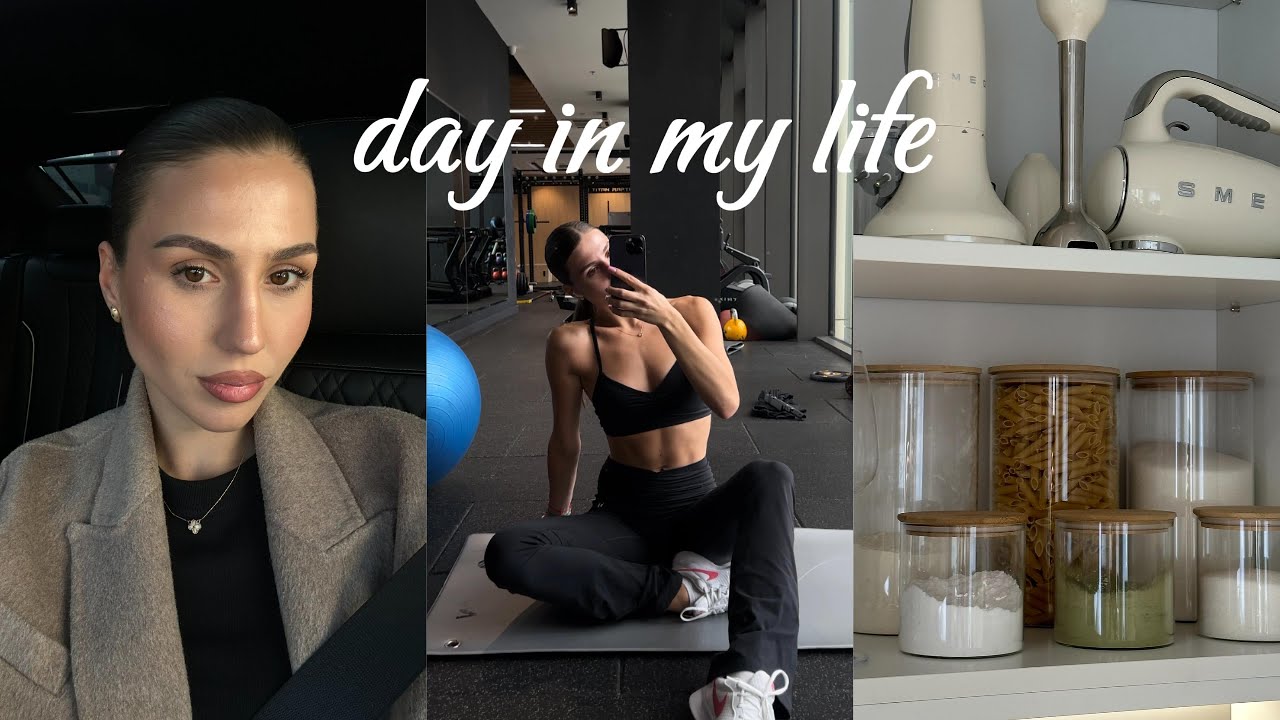 day in my life | организираме кухнята, покупки за дома, тренировки, какво вечерям и още  💕