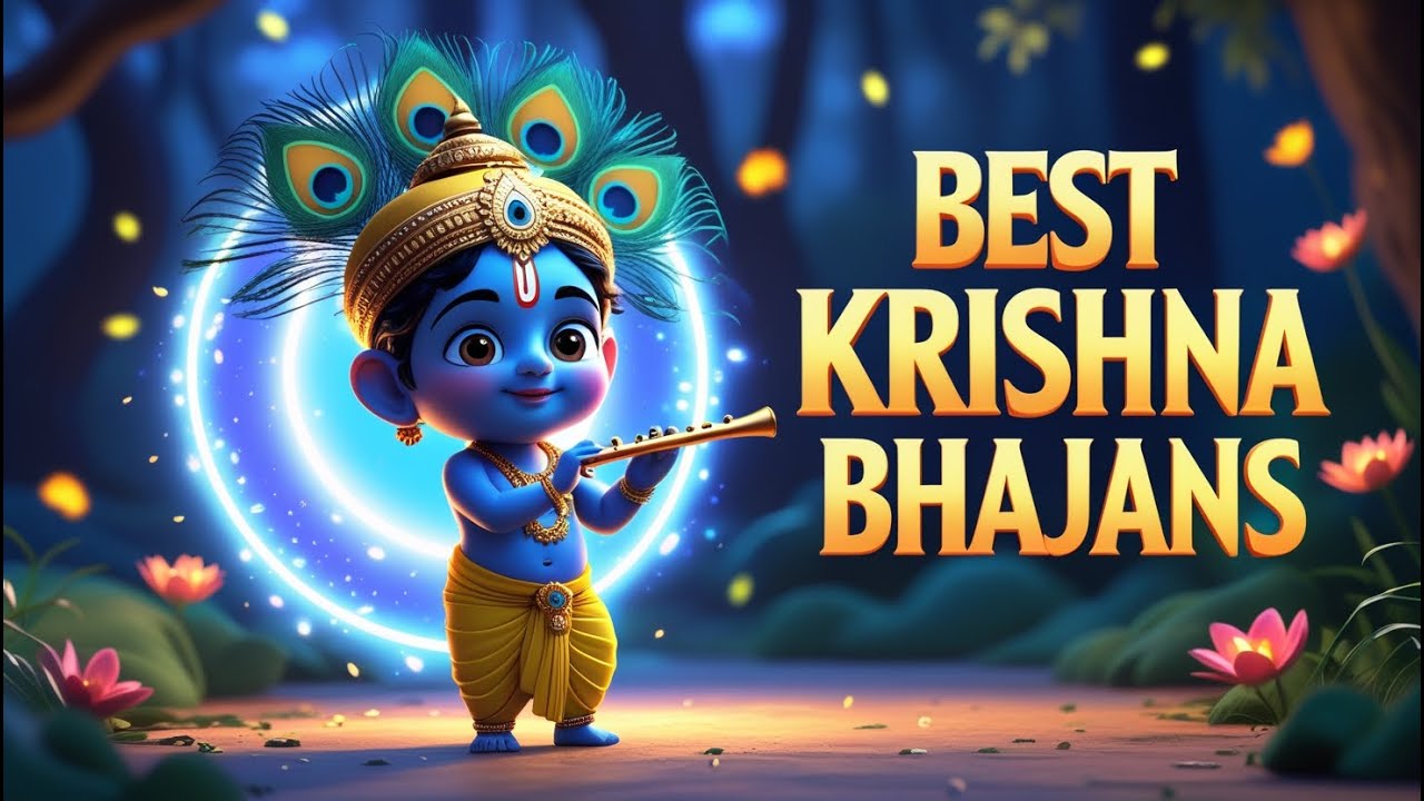 Krishna Bhajans | Radha Krishna Songs for Devotion & Peace |  @JaiJaiKids ​