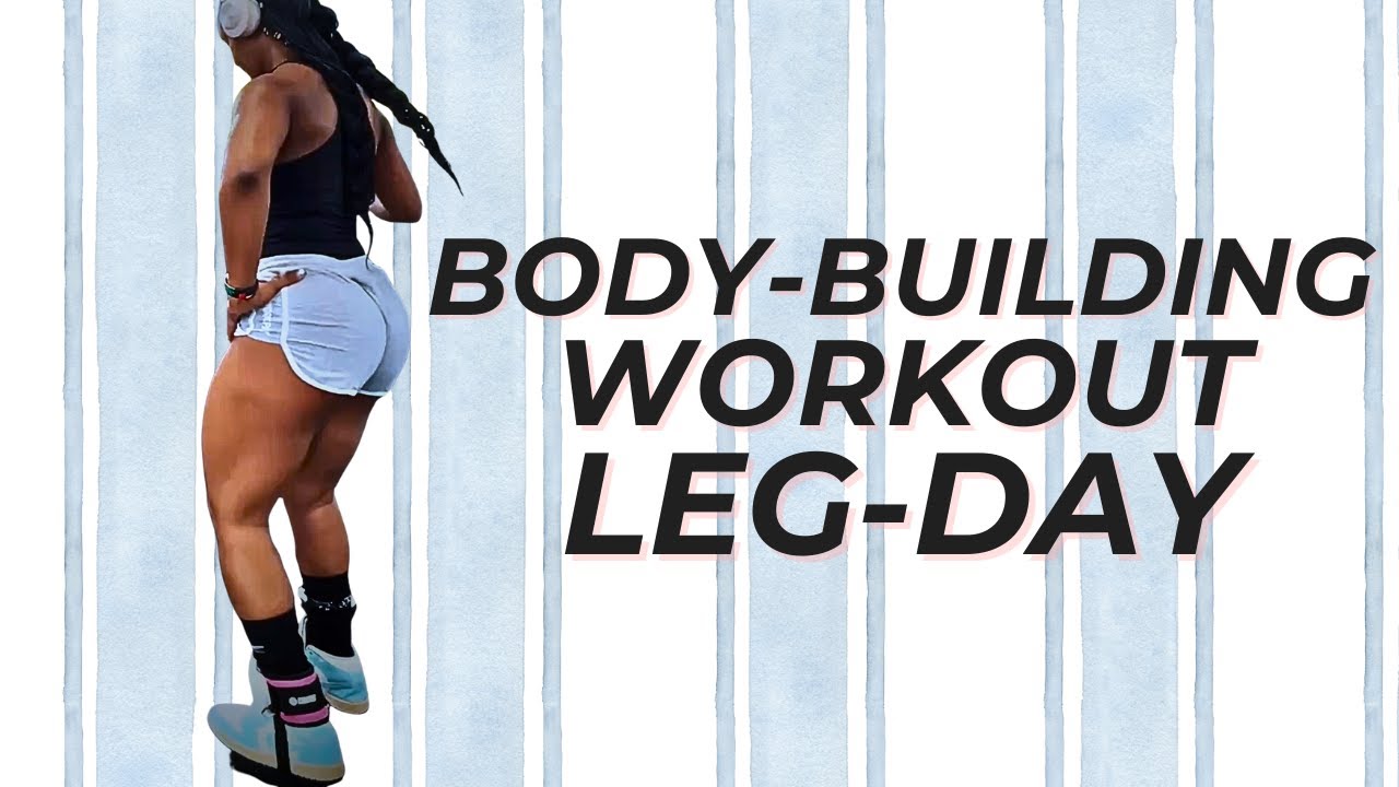 BODYBUILDING LOWER BODY WORKOUT  | Chriss Choreo | Day 58/100 | Exercise Motivation
