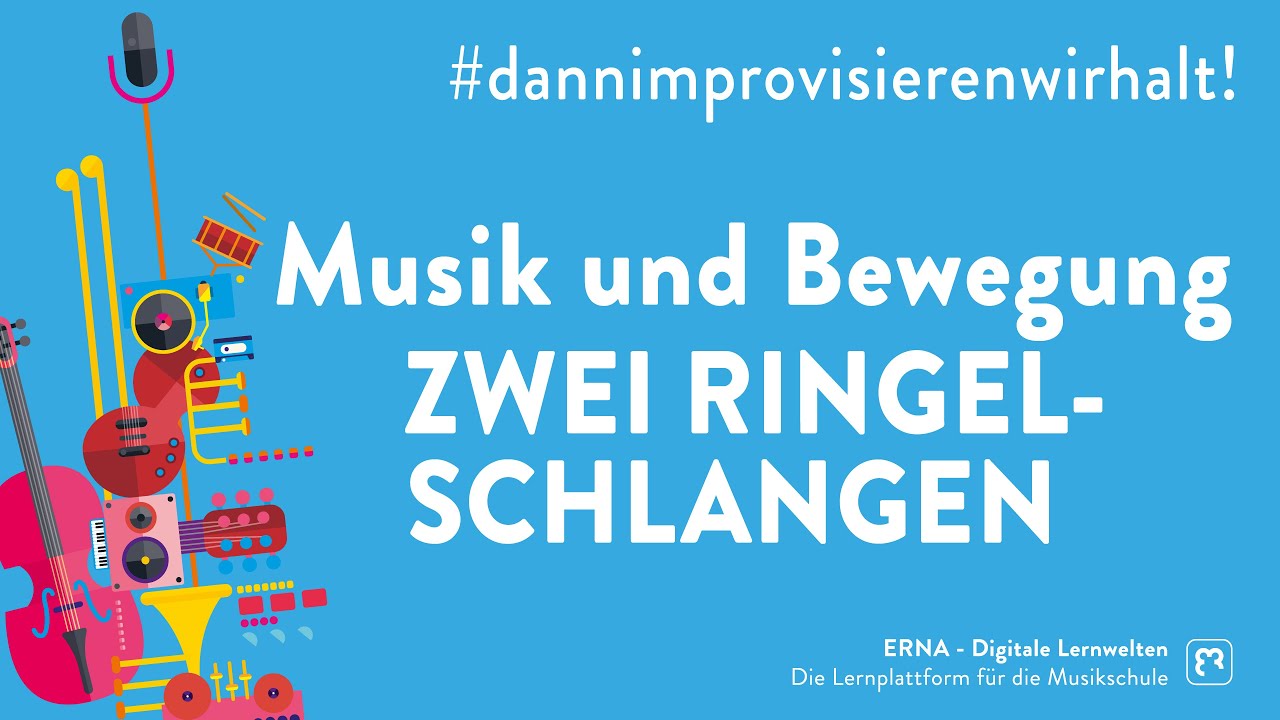 Musik und Bewegung: Zwei Ringelschlangen