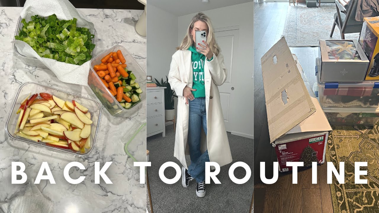 RESET VLOG | Getting back on track & New Year prep