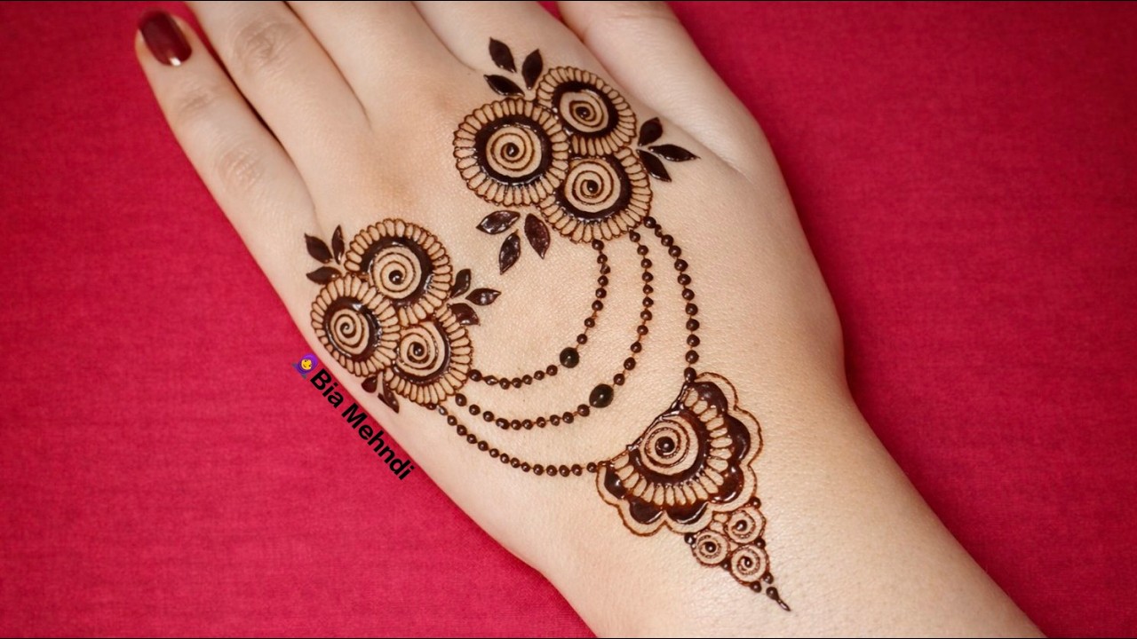 Jewellery mehndi design easy | Eid simple mehndi design | New mehndi design 2026 | Mehandi ka design
