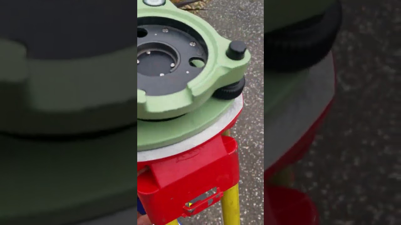 Calibrating an tribrach mounted optical survey plummet