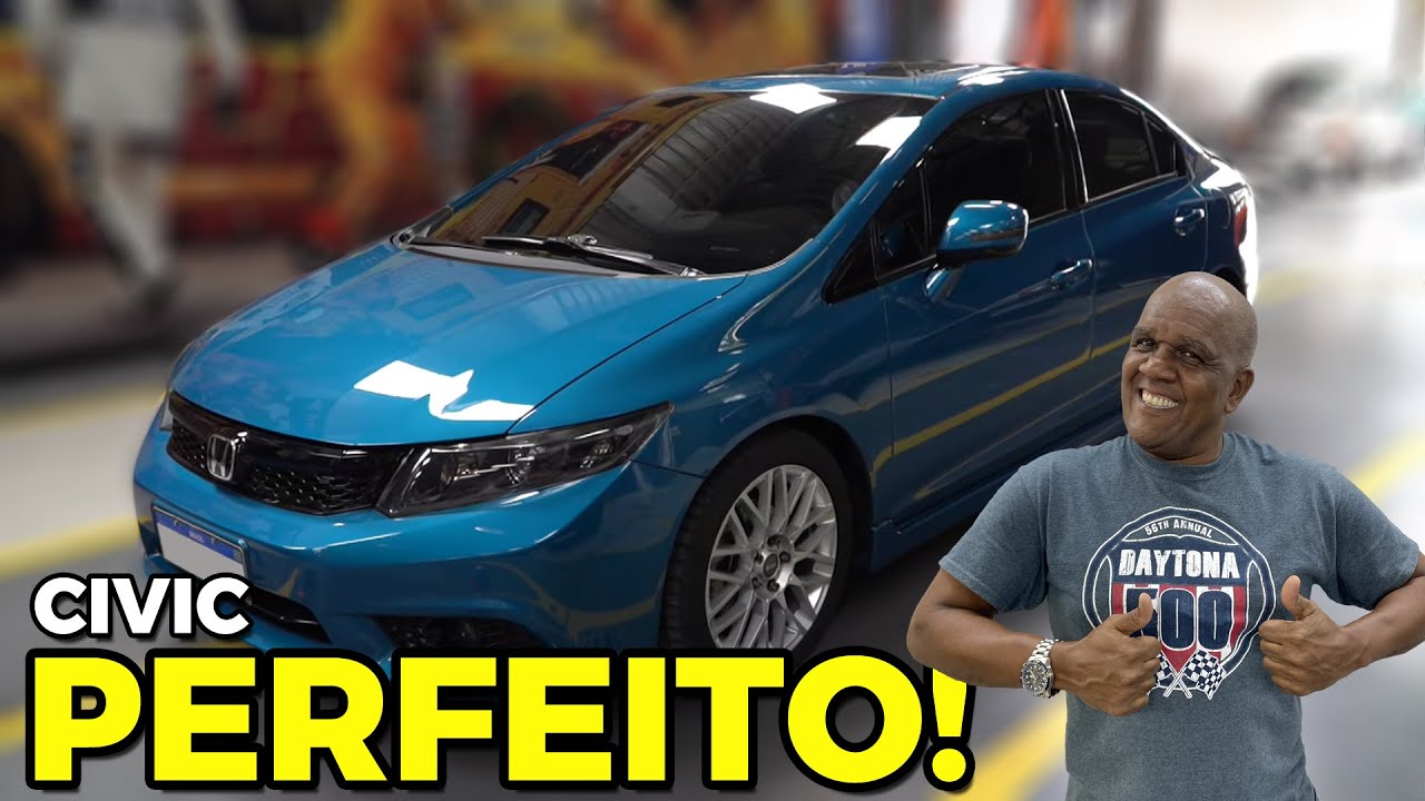 PINTAMOS o NEW CIVIC em uma cor A-N-I-M-A-L!!🔥