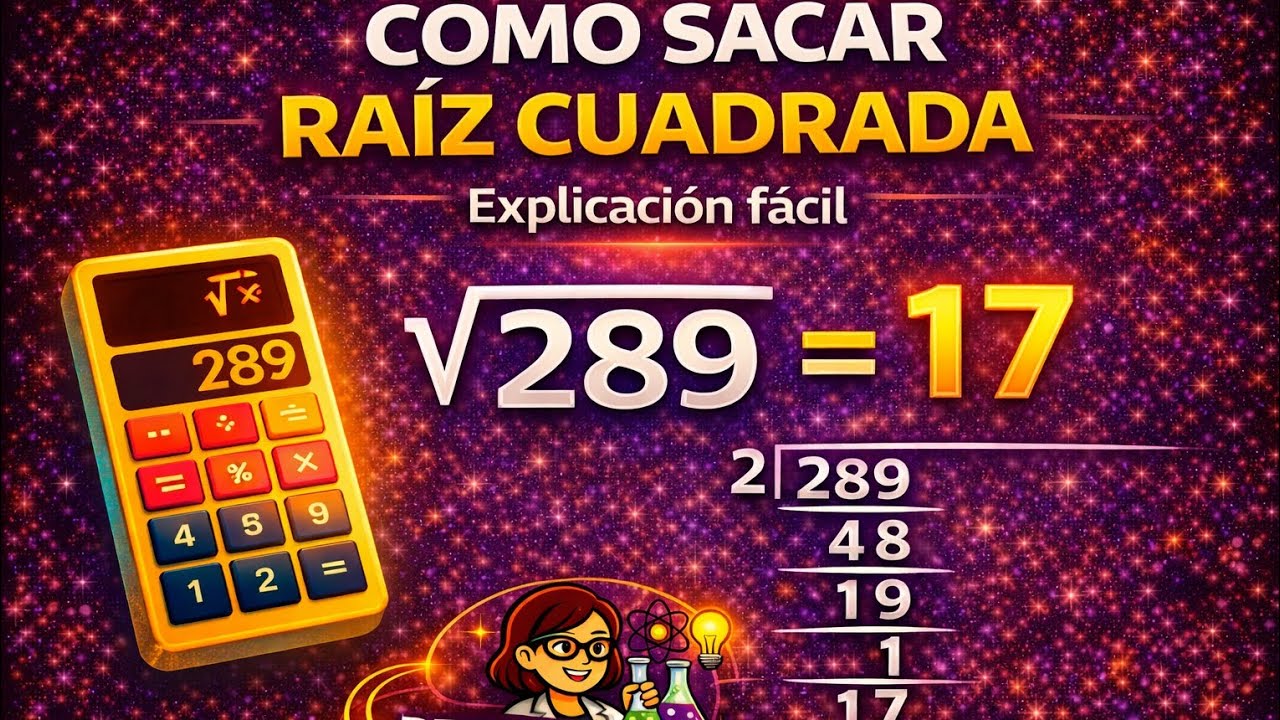 Cómo sacar la raíz cuadrada