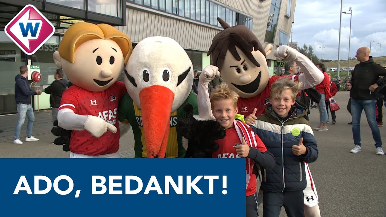 AZ-fans zijn ADO dankbaar: 'Ik word er bijna emotioneel van' - OMROEP WEST SPORT