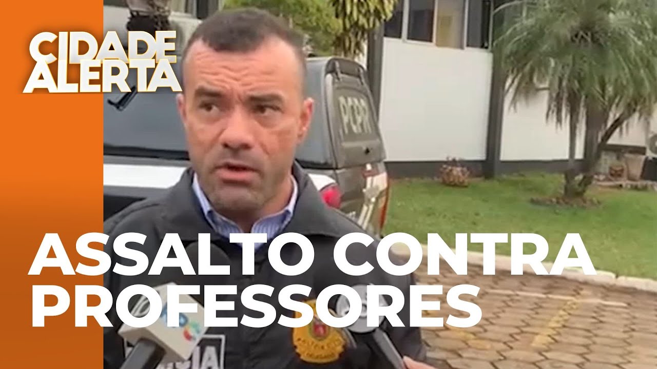 Polícia civil prende suspeito de praticar assalto contra professores,em Foz