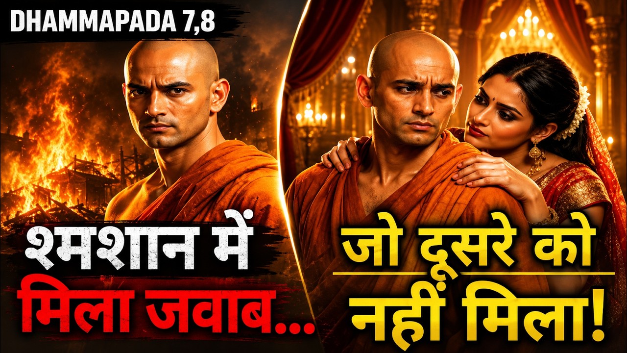 एक भाई अर्हंत बना, दूसरा संसार में लौट गया - क्या था असली फर्क? | #dhammapada 7,8 | Real Stories |