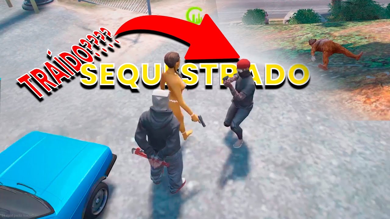 FUI SEQUESTRADO pelo MEU EX-GERENTE!!!!!! GTA RP