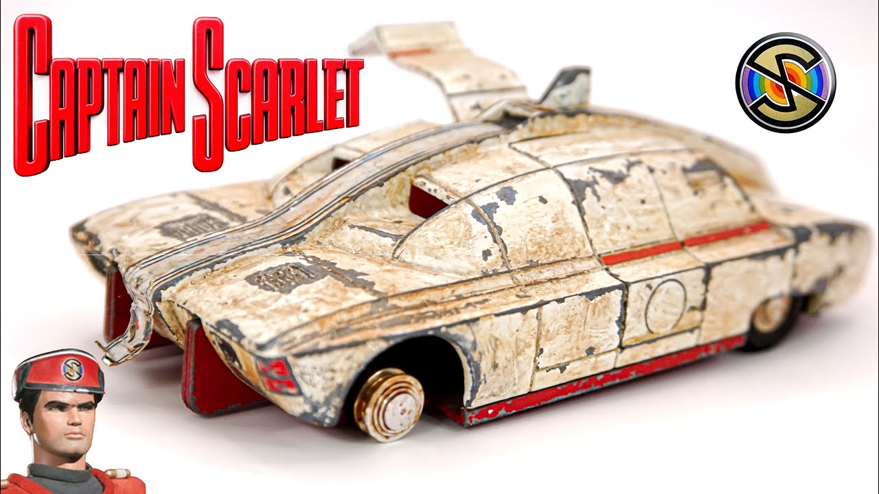 Dinky 105 Captain Scarlet Maximum Security Vehicle Full Restoration.