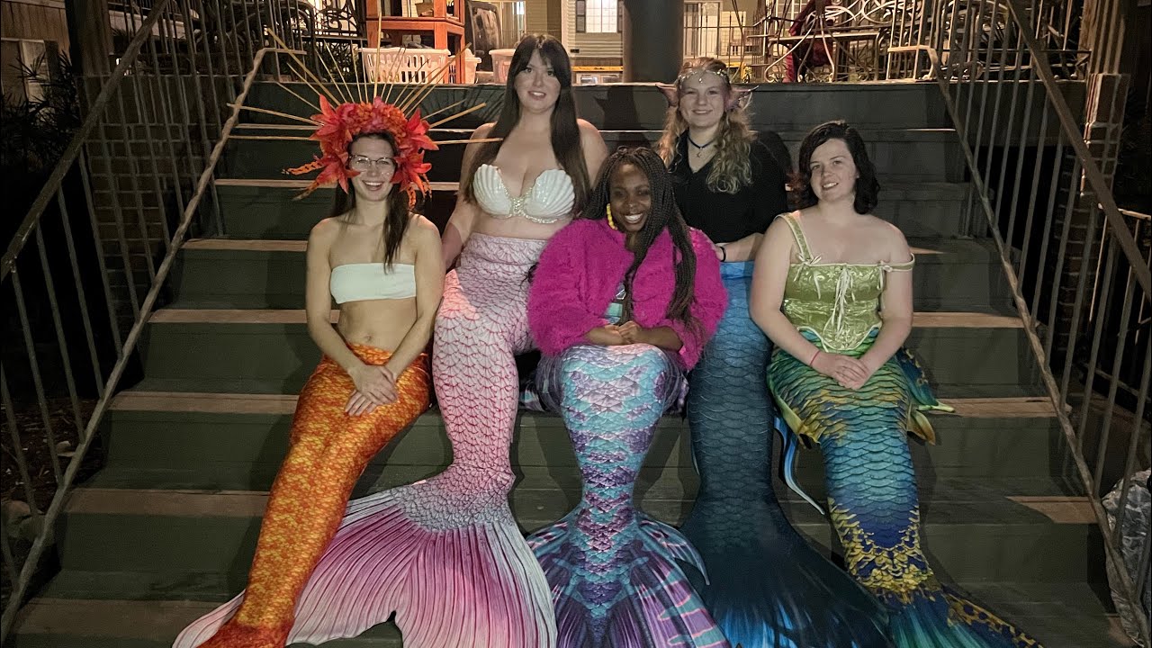 Mermaid swim Night Gathering 🌃